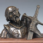 "Don Quixote" sculpture by Gregory Reade