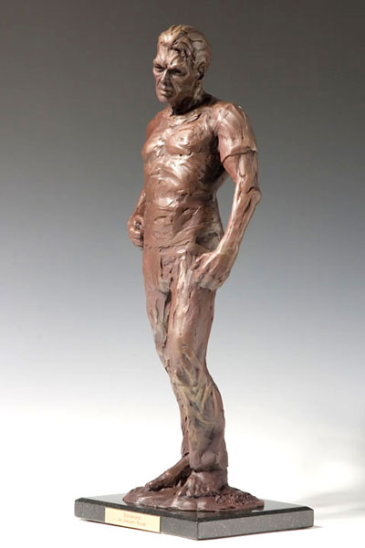 Restraint sculpture left view
